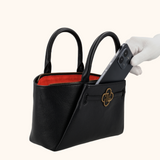 Lizzi Black Old Gold Women’s Handbag