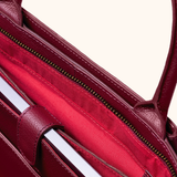Nikki Burgundy Old Gold - 15 inch Women's Laptop Bag