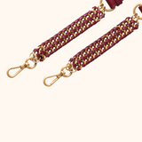 Nikki Burgundy Old Gold - 15 inch Women's Laptop Bag