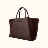 Nikki Donker Bruin Oud Goud - 15,6 inch Dames Laptoptas