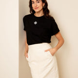 Ted Louise Oversized Top 100% Organisch Katoen - Zwart