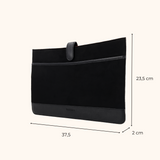 Nikki Zwart Oud Goud - 15,6 inch Dames Laptop Tas