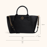 Nikki Black Old Gold - 15,6 inch Women's Laptop Bag