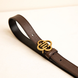 Vie Bruin Oud Goud Riem Zeology-Leather