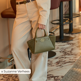 Lizzi - Olive Green Suede - Handbag