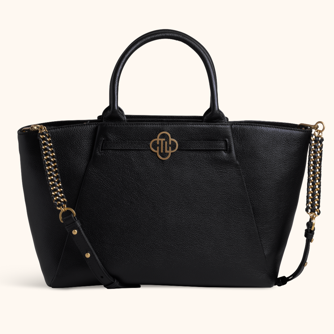 Nikki Zwart Oud Goud 15 inch Dames Laptop Tas Full Grain Zeology-Leer ...