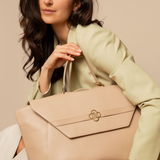 Maxime Taupe Old Gold - 17 inch Women's Laptop Bag