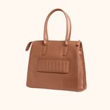 Jordan Cognac Goud - 15 inch Dames Laptoptas