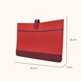 Nikki Burgundy Old Gold - 15,6 inch Women's Laptop Bag