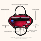 Benthe Light - Zwart - 14 & 15 inch Laptoptas 