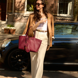 Benthe Royal - Burgundy - 15,6 inch Laptoptas 
