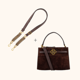 Flora en Teddy Donkerbruin Suede | Exclusieve Combi Deal