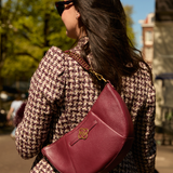 Cecile - Burgundy - Shoulderbag - Crossbodybag