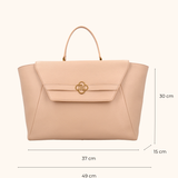 Illy - Taupe - 15,6 Inch Laptoptas