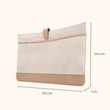 Illy - Taupe - 15,6 Inch Laptoptas