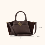 Lizzi - Dark Brown - Handbag