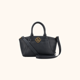 Lizzi Donker Blauw Oud Goud Dames Handtas 