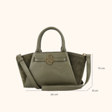 Lizzi - Olive Green Suede - Handbag