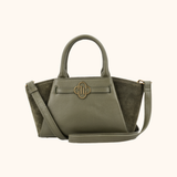 Lizzi - Olive Green Suede - Handbag