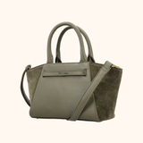 Lizzi - Olive Green Suede - Handbag