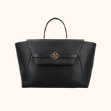 Maxime Black Old Gold - 17 inch Women's Laptop Bag