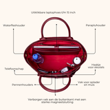 Benthe Light - Burgundy - 14 & 15 inch Laptop Bag