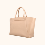 Nikki Taupe Old Gold 15 inch Women's Laptop Bag Full Grain Zeology-Leather