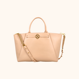 Nikki Taupe Old Gold 15 inch Women's Laptop Bag Full Grain Zeology-Leather