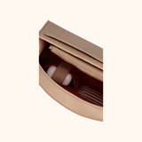 Flora Taupe Old Gold Handbag Full Grain Zeology-Leather