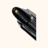 Lizzi Zwart Oud Goud Dames Handtas Full Grain Zeology-Leer