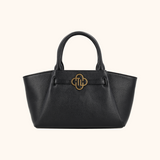 Lizzi Zwart Oud Goud Dames Handtas Full Grain Zeology-Leer