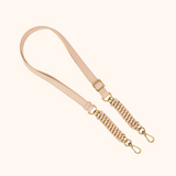 Teddy Taupe Oud Gouden Details Schouderband