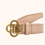 Vie Taupe Oud Goud Riem 
