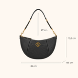 Cecile - Black - Shoulderbag - Crossbodybag