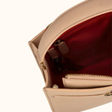 Flora Taupe Oud Goud Dames Handtas 