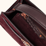 Flora Donker Bruin Oud Goud Dames Handtas