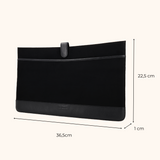 Nikki Zwart Oud Goud - 15 inch Dames Laptop Tas 