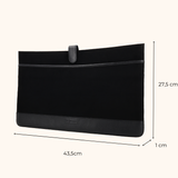 Maxime Black Old Gold - 17 inch Women's Laptop Bag