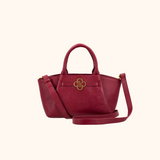 Lizzi Burgundy Oud Goud Dames Handtas