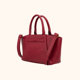 Lizzi Burgundy Oud Goud Dames Handtas