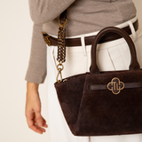 Teddy Bruin Oud Gouden Details Schouderband