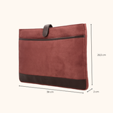 Nikki Royal - Donkerbruin Croco - 15.6 inch Laptoptas - LIMITED EDITION