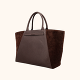 Nikki Dark Brown Old Gold - 15 inch Women's Laptop Bag