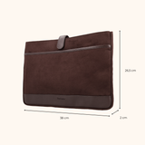 Nikki Royal - Chocolate Brown - 15,6 inch Laptoptas 
