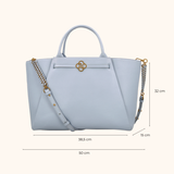 Nikki Royal - Light Blue - 15,6 inch Laptop Bag - LIMITED EDITION