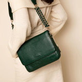 Sylvie Green Light Gold Dames Crossbody 