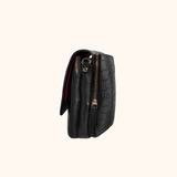 Sylvie Black Light Gold Dames Crossbody 